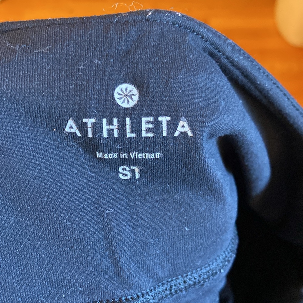 Athleta Black Yoga Pants. Size S Tall - Picture 6 of 11